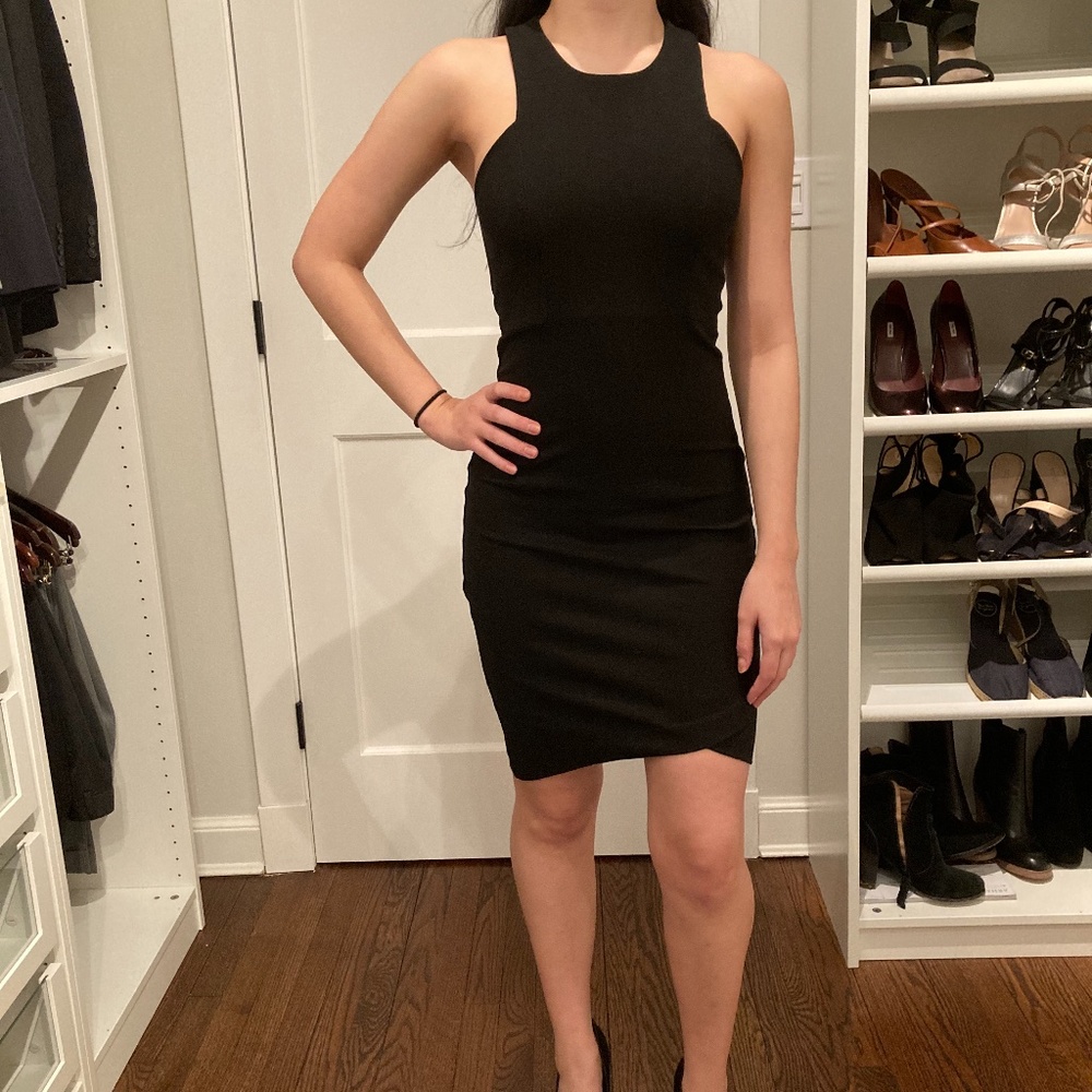 Helmut Lang Black Dress P
